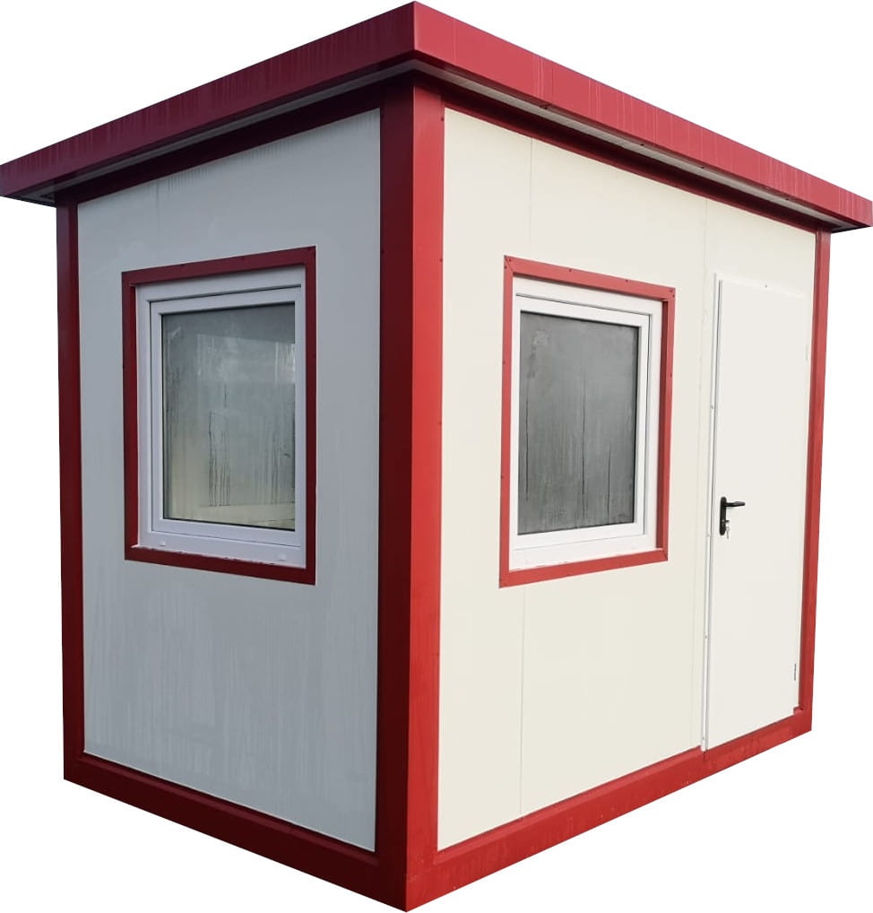 Stróżówka, biuro przepustem 300x200 cm