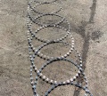 Zasieki płaskie - flat razor wire