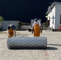Siatka ostrzowa - rolka zbiorcza - przygotowania do wysyłki