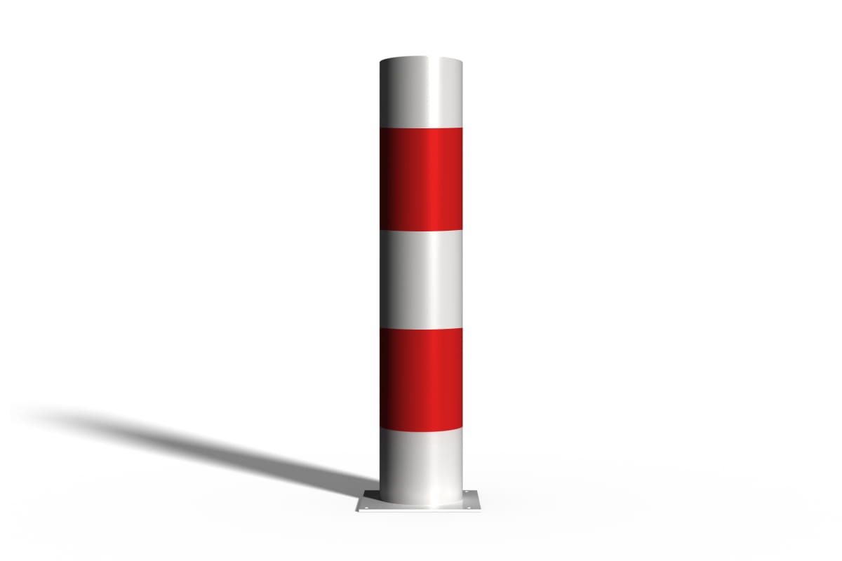 Przykręcany słupek u12c słupek parkingowy blokujący