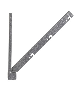 Wysięgnik narożny 40x18x3 mm z nasadką 60x40 mm