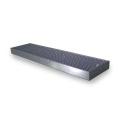 Platforma robocza stalowa EcoDrop 85 l, S*D*W 500*2000*123 mm, wanna wychwytowa, LOW