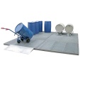 Platforma robocza stalowa EcoDrop 210 l, S*D*W 1000*2500*123 mm, wanna wychwytowa, LOW zdjęcie 2
