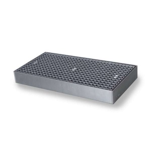 Platforma robocza stalowa EcoDrop 40 l, S*D*W 500*1000*123 mm, wanna wychwytowa, LOW