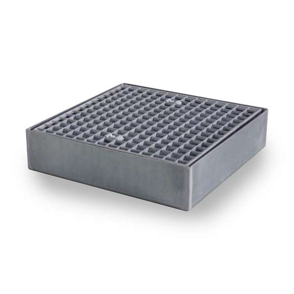 Platforma robocza stalowa EcoDrop 20 l, S*D*W 500*500*123 mm, wanna wychwytowa, LOW
