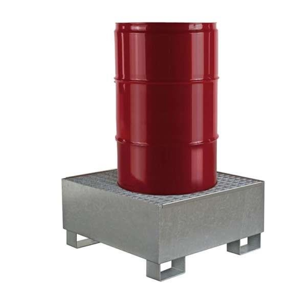 Wanna wychwytowa stalowa EcoDrop 225 l, beczka 1*200 l, stal 3 mm, ocynkowana, MEDIUM