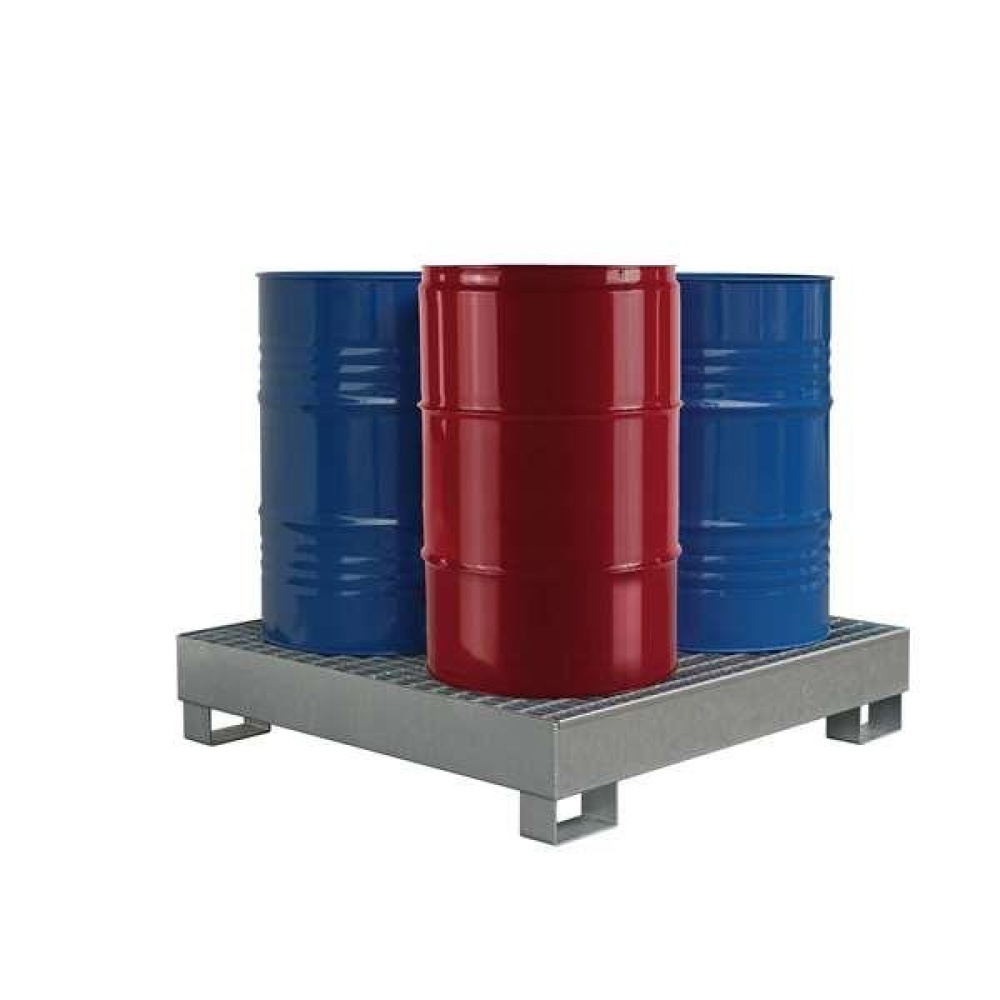 Wanna wychwytowa stalowa SafeDeck 265 l, beczka 4*200 l, stal 3 mm, ocynkowana, MEDIUM