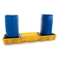 Wanna wychwytowa polietylenowa EcoDrop 235 l, beczka 4*200 l w linii, kratownica, żółty, MEDIUM zdjęcie 5