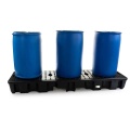 Wanna wychwytowa polietylenowa EcoDrop 235 l, beczka 4*200 l w linii, kratownica, czarny, MEDIUM zdjęcie 6