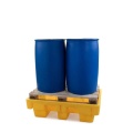 Wanna wychwytowa polietylenowa EcoDrop 230 l, beczka 2*200 l, bez kratownicy, żółty, MEDIUM zdjęcie 2