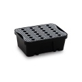 Wanienka wychwytowa polietylenowa FlowStop 10 l, kratownica, czarny/czarny, MINI