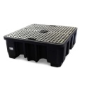Wanna wychwytowa polietylenowa EcoDrop 485 l, beczka 4*200 l, kratownica, czarny, MEDIUM zdjęcie 2