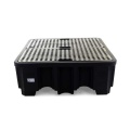 Wanna wychwytowa polietylenowa EcoDrop 485 l, beczka 4*200 l, kratownica, czarny, MEDIUM zdjęcie 3
