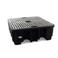 Wanna wychwytowa polietylenowa EcoDrop 485 l, beczka 4*200 l, kratownica, czarny, MEDIUM zdjęcie 4