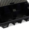 Wanna wychwytowa polietylenowa EcoDrop 485 l, beczka 4*200 l, kratownica, czarny, MEDIUM zdjęcie 5