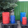 Wanna wychwytowa polietylenowa EcoDrop 485 l, beczka 4*200 l, kratownica, czarny, MEDIUM zdjęcie 8
