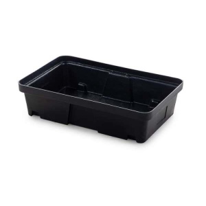 Wanienka wychwytowa polietylenowa EcoDrop 28 l, bez kratownicy, czarny, MINI