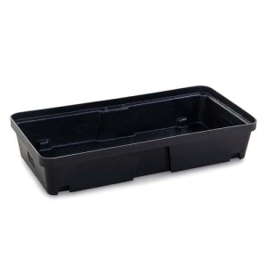 Wanienka wychwytowa polietylenowa EcoDrop 39 l, bez kratownicy, czarny, MINI