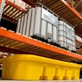 Wanna wychwytowa polietylenowa EcoDrop 2,7 m, 1100 l, regałowa, bez kratownicy, żółty, MEGA zdjęcie 5