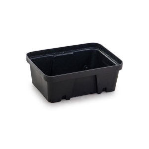 Wanienka wychwytowa polietylenowa EcoDrop 13 l, bez kratownicy, czarny, MINI