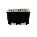 Wanna wychwytowa polietylenowa EcoDrop 230 l, beczka 1*200 l, kratownica, czarny, MEDIUM zdjęcie 4