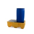 Wanna wychwytowa polietylenowa EcoDrop 250 l, beczka 2*200 l, kratownica, żółty, MEDIUM zdjęcie 7