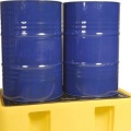 Wanna wychwytowa polietylenowa EcoDrop 250 l, beczka 2*200 l, kratownica, żółty, MEDIUM zdjęcie 8