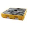 Wanna wychwytowa polietylenowa EcoDrop 250 l, beczka 4*200 l, kratownica, żółty, MEDIUM zdjęcie 3