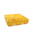 Wanna wychwytowa polietylenowa EcoDrop 250 l, beczka 4*200 l, kratownica, żółty, MEDIUM zdjęcie 5