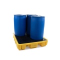 Wanna wychwytowa polietylenowa EcoDrop 250 l, beczka 4*200 l, kratownica, żółty, MEDIUM zdjęcie 7