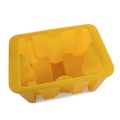 Wanna wychwytowa polietylenowa EcoDrop 230 l, beczka 1*200 l, kratownica, żółty, MEDIUM zdjęcie 5