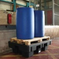 Wanna wychwytowa polietylenowa EcoDrop 230 l, beczka 2*200 l, bez kratownicy, czarny, MEDIUM zdjęcie 5