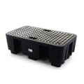 Wanna wychwytowa polietylenowa EcoDrop 250 l, beczka 2*200 l, kratownica, czarny, MEDIUM zdjęcie 3