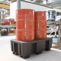 Wanna wychwytowa polietylenowa EcoDrop 250 l, beczka 2*200 l, kratownica, czarny, MEDIUM zdjęcie 4