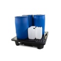 Wanna wychwytowa polietylenowa EcoDrop 249 l, beczka 4*200 l, stos, kratownica, czarny, MEDIUM zdjęcie 2
