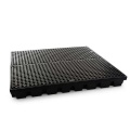 Platforma robocza polietylenowa EcoDrop 240 l, beczka 4*200 l, wanna wychwytowa, czarny, LOW zdjęcie 6