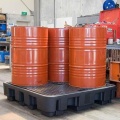 Wanna wychwytowa polietylenowa EcoDrop 250 l, beczka 4*200 l, kratownica, czarny, MEDIUM zdjęcie 7