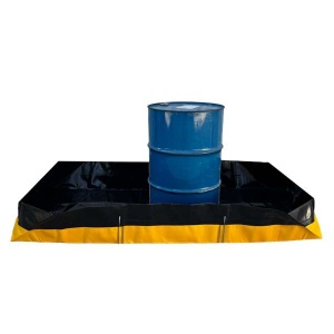 Wanna wychwytowa elastyczna EcoDrop 660 l, beczka 2*200 l, ECONOMY PE