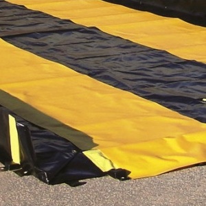 Mata pod koła elastyczna FlowStop, S*D 900*4900 mm,  QuickBerm Track Runner