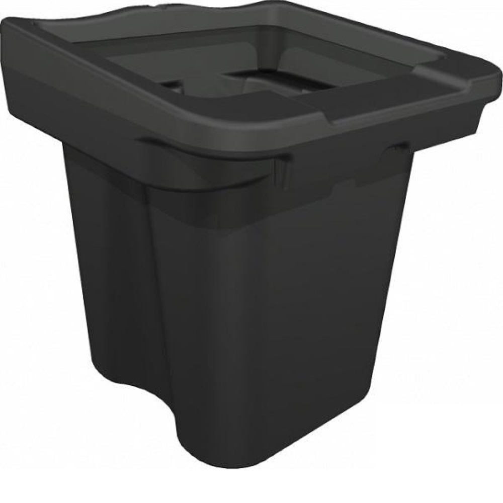 Zbiornik (przedział) roboczy polietylenowy EcoDrop 100 l, wanna 1130 l, 2*IBC, czarny