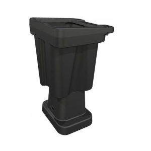 Zbiornik (przedział) roboczy polietylenowy EcoDrop 100 l, wanna 1120 l, 1*IBC, czarny