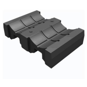 Moduł podwyższający polietylenowy EcoDrop, beczka 2*200 l, czarny, DRUM RACK