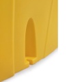 Stanowisko robocze polietylenowa EcoDrop 250 l, beczka 4*200 l, żółty/czarny, HARDCOVER zdjęcie 2