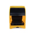 Stanowisko robocze polietylenowa EcoDrop 250 l, beczka 4*200 l, żółty/czarny, HARDCOVER zdjęcie 6