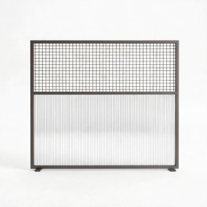 Ekran przeciwporażeniowy 2,1 x 1,5 m (dolny panel z poliwęglanu komorowego)