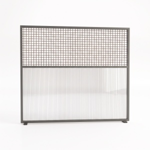 Ekran przeciwporażeniowy 2,1 x 2 m (dolny panel z poliwęglanu komorowego)