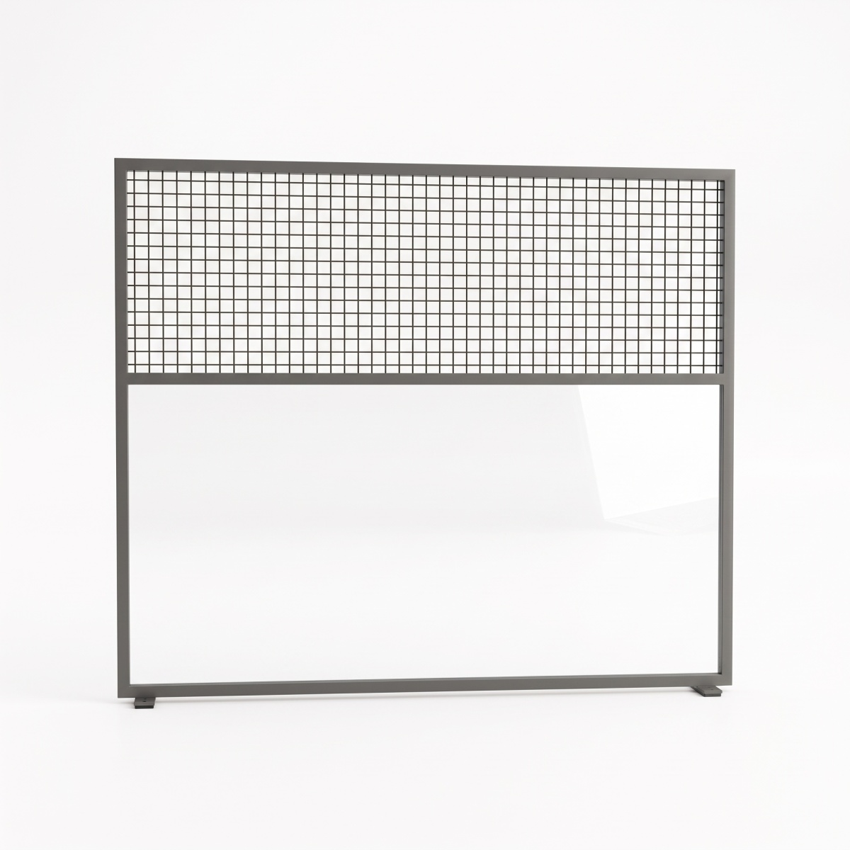 Ekran przeciwporażeniowy210x200 cm - z poliwęglanem litym