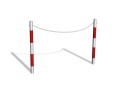 bariera_łańcuchowa u12b - jeden rząd łańcucha - biało-czerwona - do zabetonowania.jpg