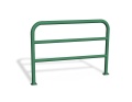 Bariera u12a z dwoma poprzeczkami - zielona - do przykręcania.jpg