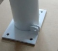 Przykład słupka składanego - mechanizm